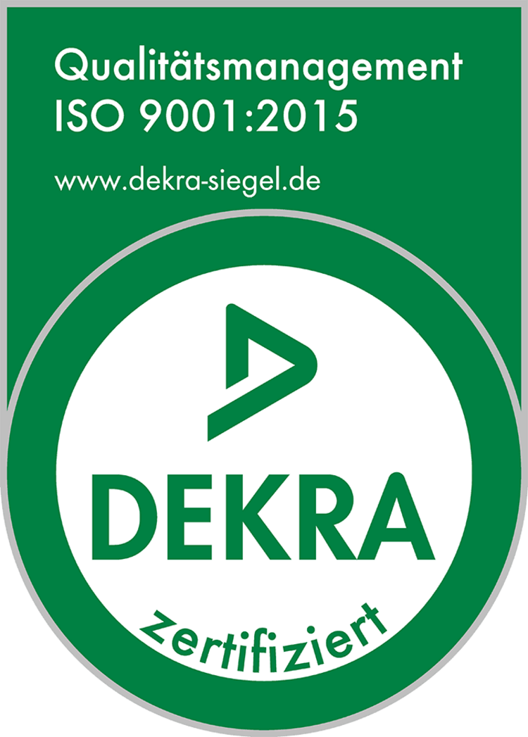 Zertifiziert nach DIN EN ISO 9001:2015