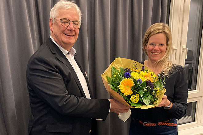 Landrätin Julia Gieseking wird neues Aufsichtsratsmitglied beim DRK Rettungsdienst EMH gGmbH.